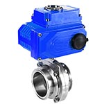 電動衛生級蝶閥