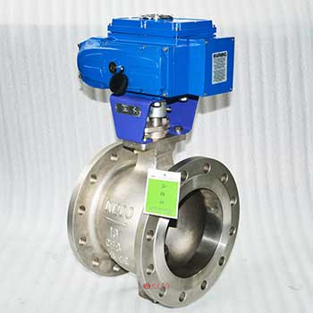 電動V型調(diào)節(jié)球閥圖片