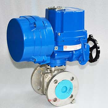 防爆電動調節球閥圖片