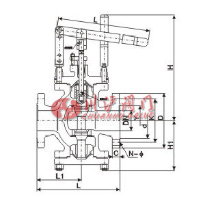 杠桿式減壓閥結構圖