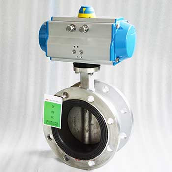 氣動襯膠蝶閥圖片