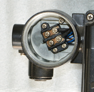 氣動法蘭蝶閥調節型接線圖